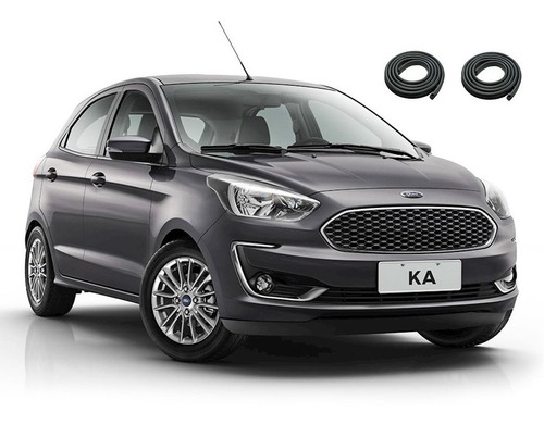 Ford Ka 5p 2016 / 2021 Burletes De Puertas Traseras El Par !