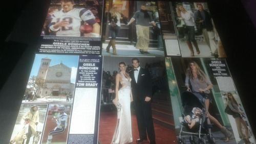 (ag045) Gisele Bundchen * Recortes Revistas Clippings (Usado)