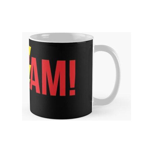 Taza Shazam! Logo Calidad Premium