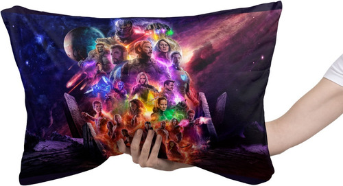 Cojin Almohada Avengers Endgame Accion Poliester Hogar Diseño De La Tela Lisa