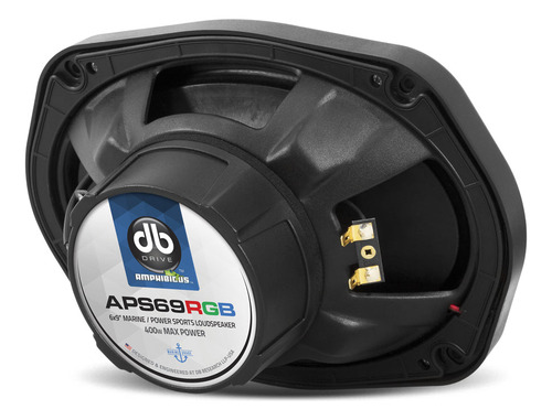 Bocinas Coaxiales Rgb Db Drive Aps69rgb 155w Rms 6x9 PuLG