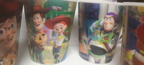 Vasos 3d Toy Story 3 La Pelicula Marca  Conaprole