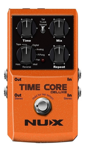 Pedal Delay Nux Time Core Deluxe Para Guitarra