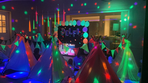 Imagen 1 de 9 de Alquiler Carpa Tipi Pijamada Pijama Party Decoracion Eventos