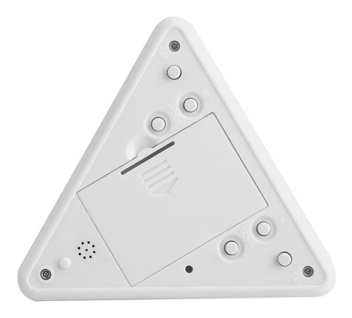 Pirámide Lcd Digital Despertador Escritorio Cama Termómetr 