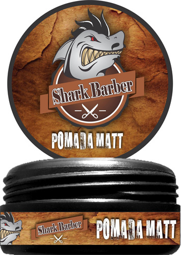 Pomada Para Cabelo Matte - Shark Barber