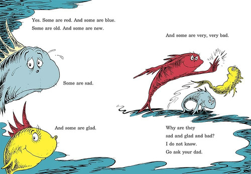 Libro One Fish Two Fish Red Fish Blue Fish By Dr. Seuss