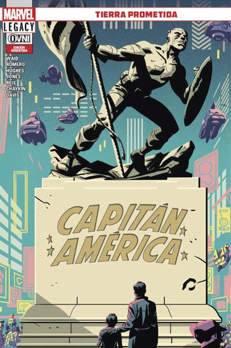 Cómic, Marvel, Legacy Capitán America Tierra Prometida Vol 5