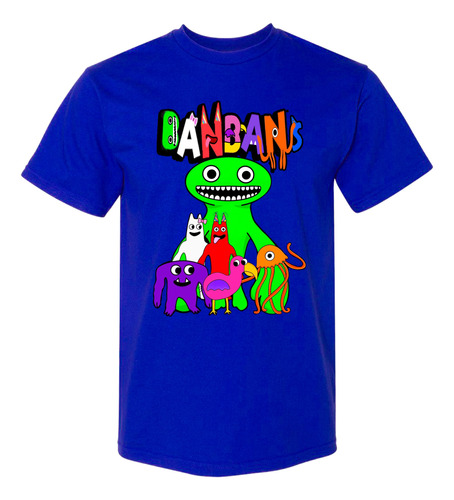  Remera Camiseta Algodón Garten Banban En Varios Colores