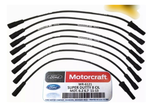 Cables De Bujías Ford Súper Duty 6.2 Motorcraft F250 F350