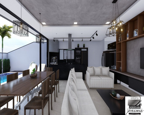 Imagem 15 de 25 de Casa Com 3 Dormitórios À Venda, 300 M² Por R$ 1.950.000 - Alphaville Nova Esplanada I - Votorantim/sp - Ca00240 - 70109154