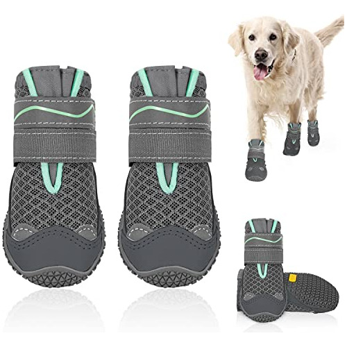 Slowton Botas De Invierno Para Perros  Suela De Goma Suav