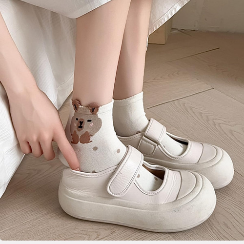 Capybara Calcetines Cortos Confort Mujer 20 Pares