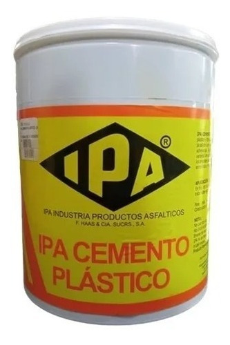 Cemento Plástico Galón Ipa