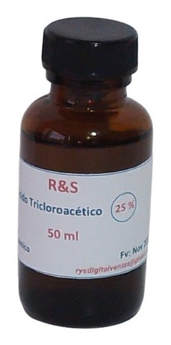 Ácido Tricloroacético 25% 50ml