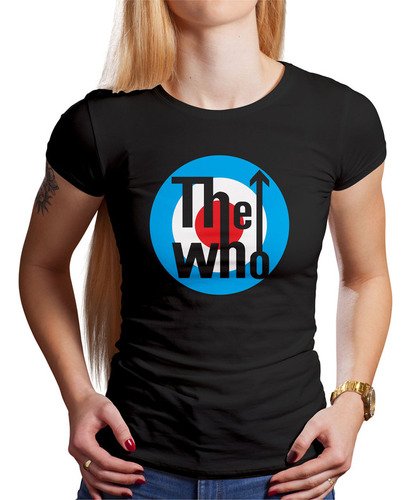 Polo Dama The Who (d1045 Boleto.store)