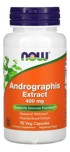 Set 2 Andrographis Extract 400 Mg 90 Cápsulas Vegetales