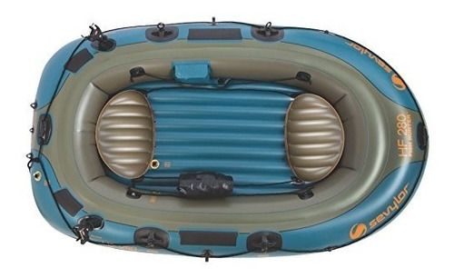 Sevylor Fish Hunter 280 Tienda De Barco De Pesca Con Berkley