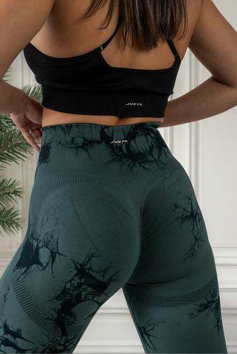 Calza Mujer Deportiva Importada Levanta Cola Justa Sport
