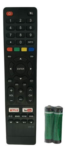 Control Para Pantalla Atvio At-u58s840 + Pilas + Enviogratis