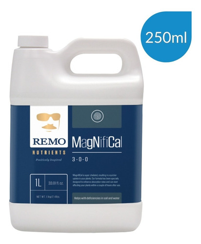 Fertilizante Remo Nutrients Magnifical 250ml (3-0-0)