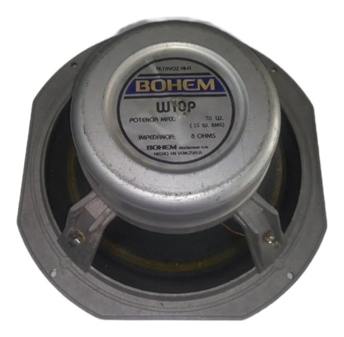 Corneta Bohem 10 Modelo W10p Nueva8 Ohm 70watts Rms 35w