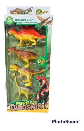 3 Cajas Set Dinosaurios X4 Unidades Jurasico 