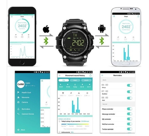 Relógio Smartwatch Vs505 Pedômetro Pronta Entrega Brasil