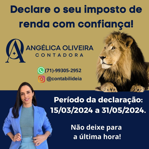 Angélica Contadora. Atendimento Online.