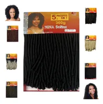 Comprar Cabelo Cacheado Nina Softex Original Pacotão 360gr 5 Em 1