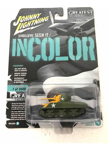 Johnny Lightning Military Carro Escala 1/64