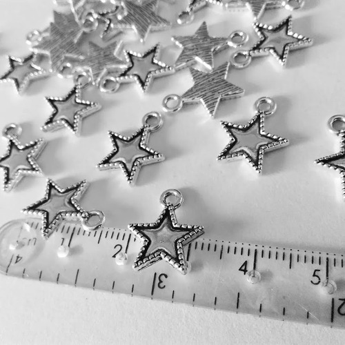 Estrella Pequeña Ideal Tarjeta P Navidad 1,5x1,2cm X 20 Unid