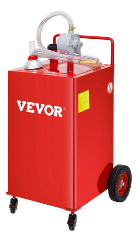 Vevor Tanque De Almacenamiento De Combustible 35gal Rojo