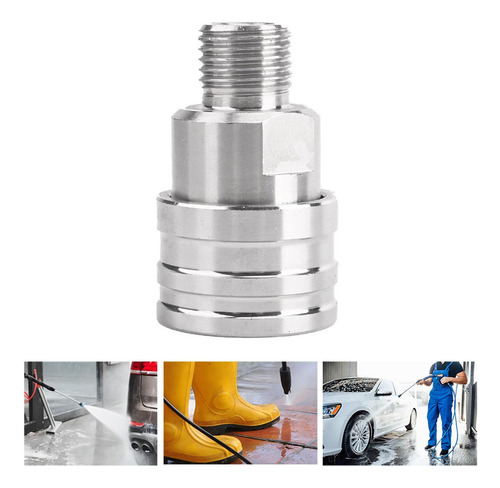 De De Lavadora A Presión De 1/4 Pulgada Adaptador De 4 Cm