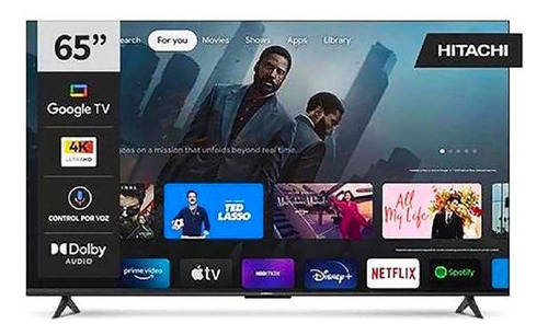 Smart Tv Hitachi 65 Le654ksmart26 4k Uhd Google Tv