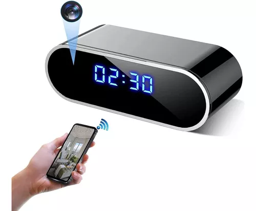 Reloj Camara Espia Despertador Wifi P2p Ip Max 32gb Fullhd Lente Sony App Android iPhone Gogo | Envío gratis