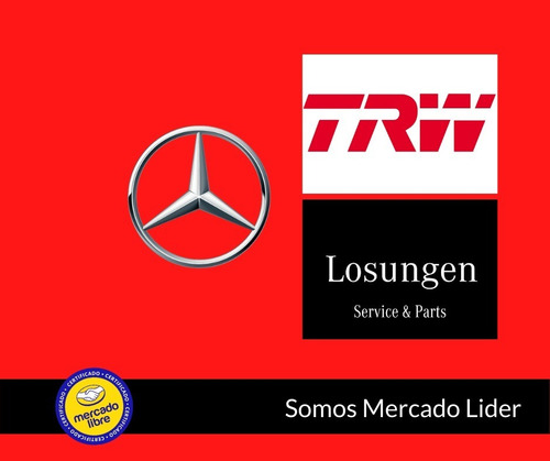Imagen 4 de 8 de Pastillas De Freno Delantera Mercedes Benz Clase B200 W245