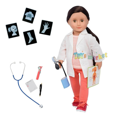 Our Generation Doctora Nicola. Muñeca Doctora