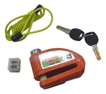 Comprar Alarma Motocicle Bloqueo Freno Candados De Discos Seguridad