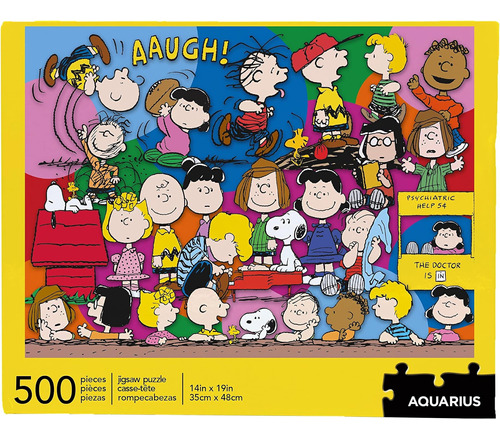 Aquarius Peanuts Gang Jigsaw Puzzle (500 Piezas), Colecciona