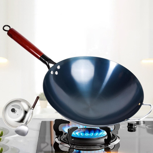 Wok Pan Antiadherente Pots Wok Cooker De Inducción 40 Cm