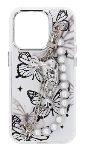 Protector iPhone 13 Pro Diseño Mariposas