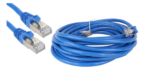 Cable Red 10m Categoría Cat 7 Rj45 Utp Lan Internet Ethernet