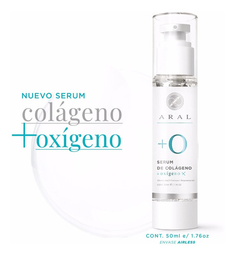 Antiarrugas /colágeno Anti-edad+ Oxígeno Activo Aral.50 Ml.