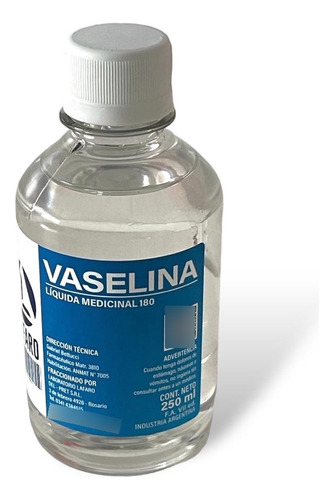 Vaselina Líquida X 250ml.