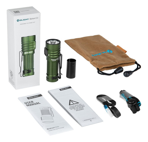 Linterna Olight Baton Turbo Edc Recargable 1000lm