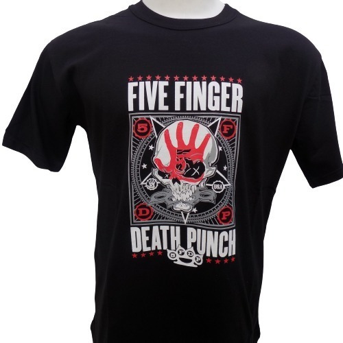 Remera De Five Finger Death Punch 5fdp Rockería Que Sea Rock