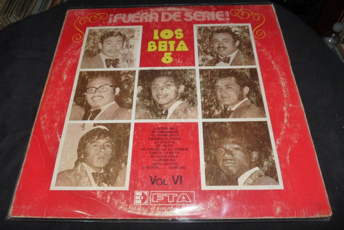 Jch- Los Beta  Fuera De Serie Vol 6 Cumbia Peru Lp Vinilo