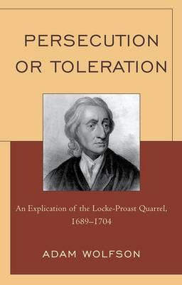 Libro Persecution Or Toleration: An Explication Of The Lo...