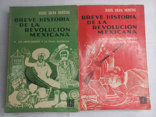 Breve Historia De La Revolucion Mexicana - 2 Tomos - Herzog